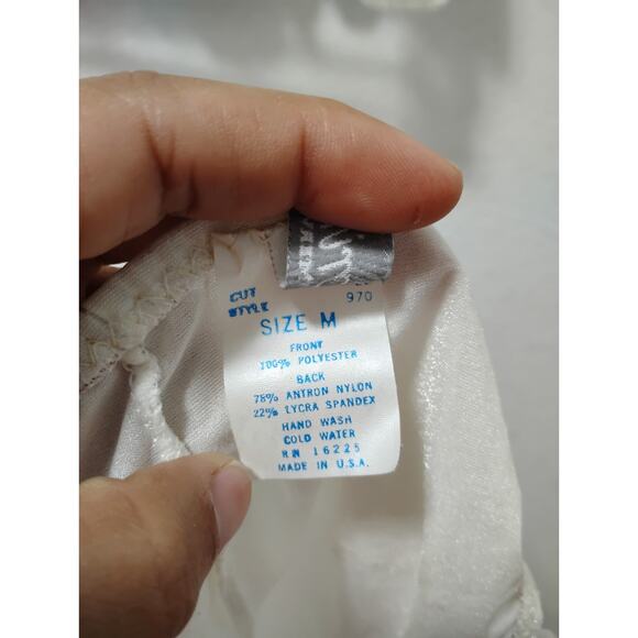 Sabrina By Mervene Ok Intimates 90' Corset Set Multicolor Gingham L/M - Picture 15 of 15